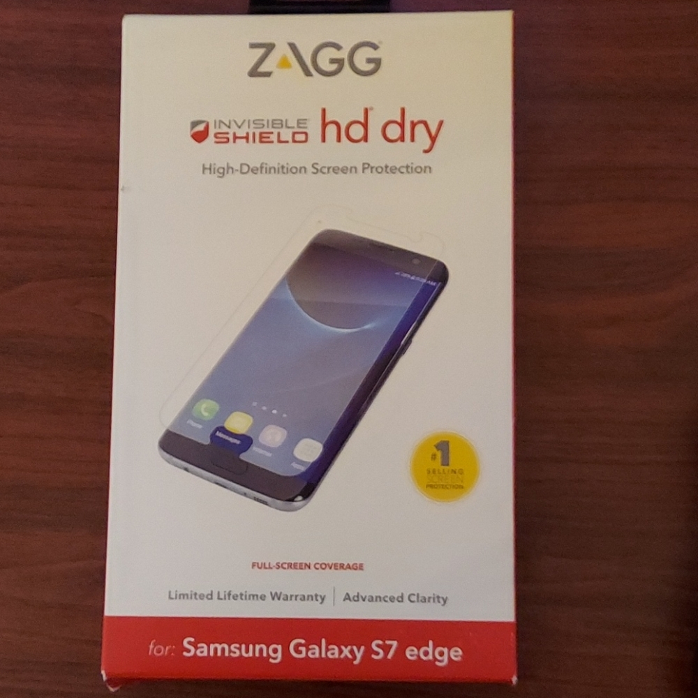 Zagg Invisible Shield for Samsung S7 or S7 Edge
